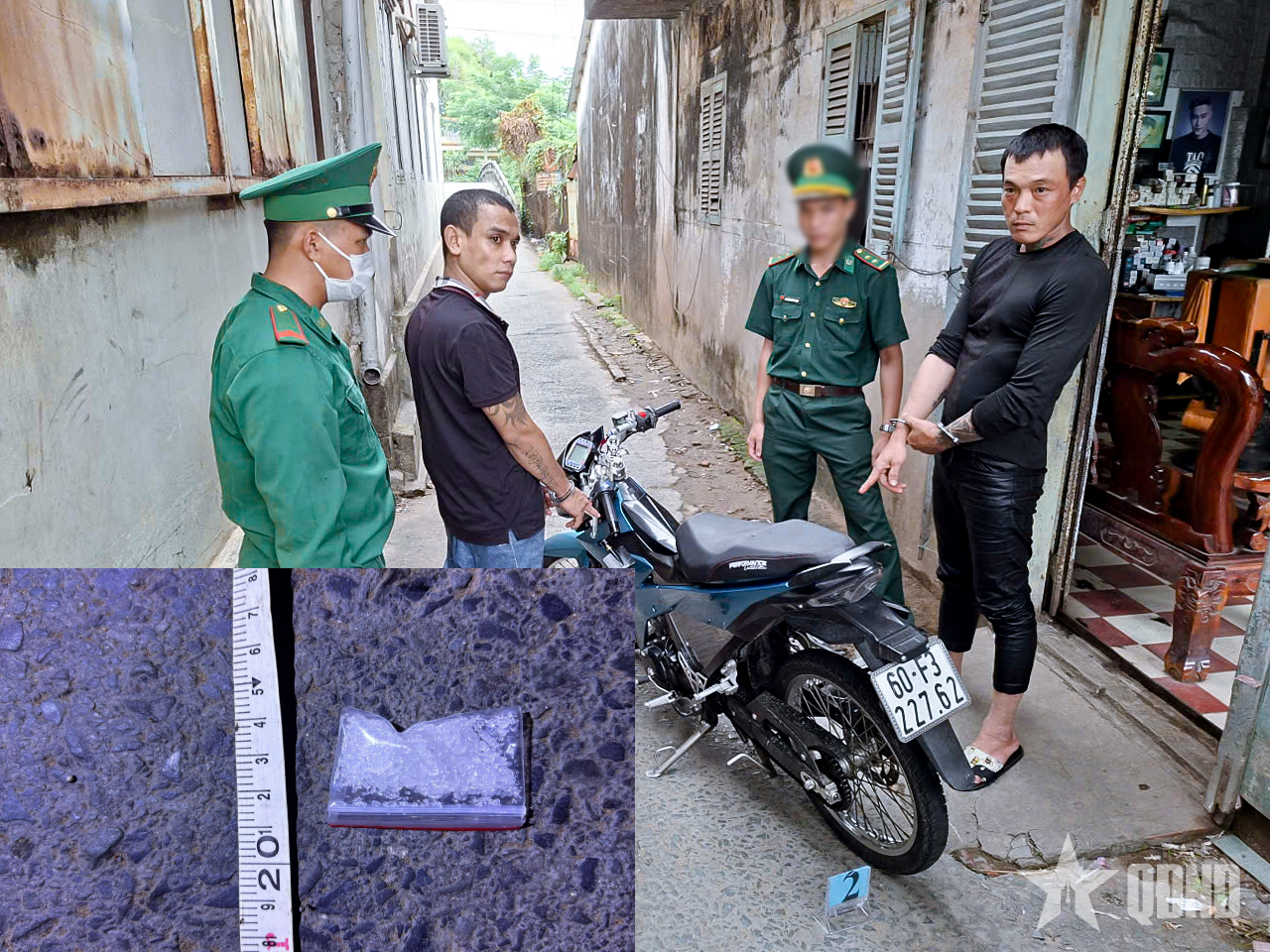 Bộ đội Biên phòng TP Cần Thơ bắt giữ 2 đối tượng tàng trữ trái phép chất ma túy